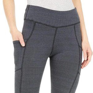 Pact Organic Cotton Jacquard Print Pocket 7/8 Leggings